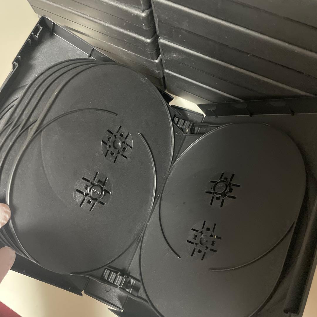 DVDトールケース 複数枚収納用 ブラック 大量セット — image 3