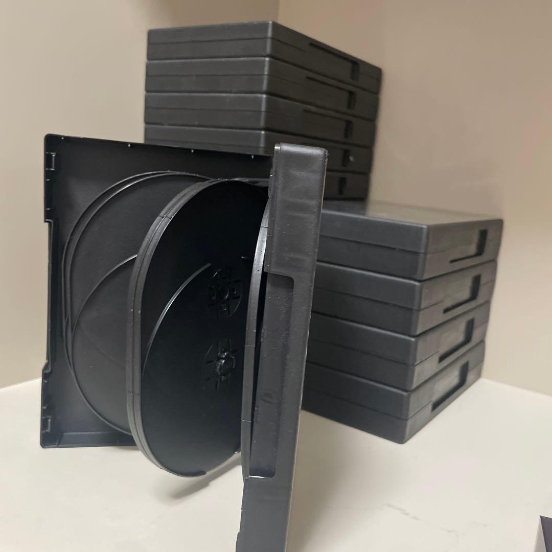 DVDトールケース 複数枚収納用 ブラック 大量セット — image 5