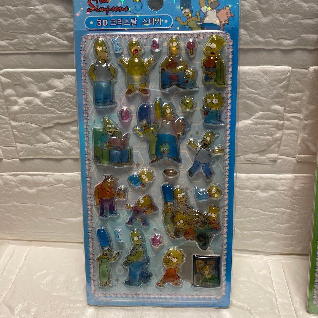 The Simpsons 3D クリスタルステッカー 2枚セット — image 2