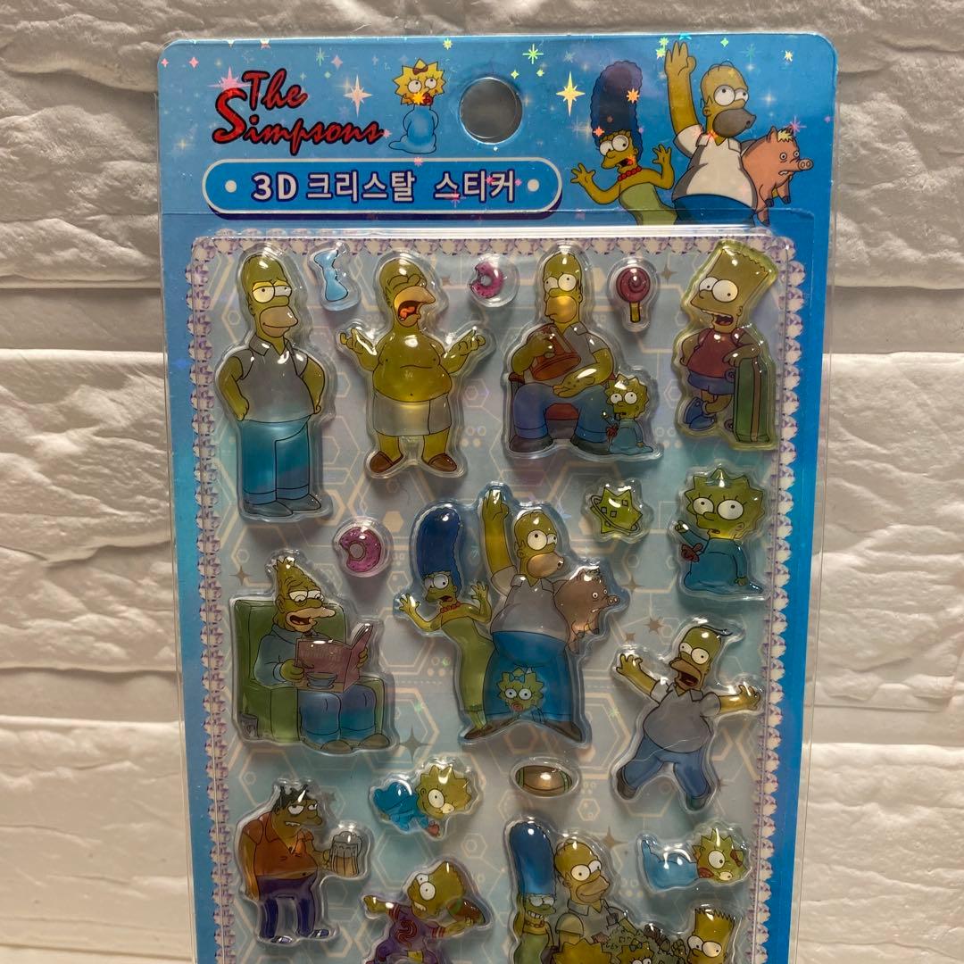 The Simpsons 3D クリスタルステッカー 2枚セット — image 3