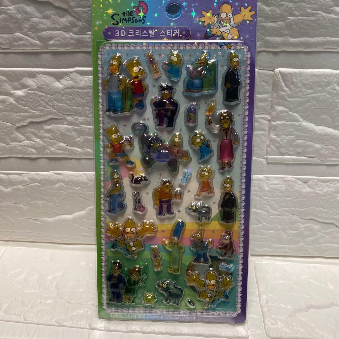 The Simpsons 3D クリスタルステッカー 2枚セット — image 5