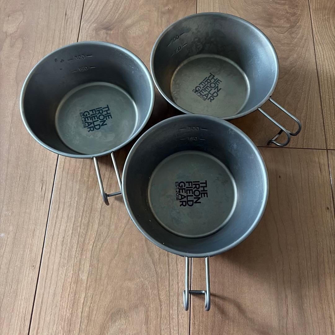 THE IRON FIELD GEAR シェラカップ 1個　(裏に焼き目あり) — image 2