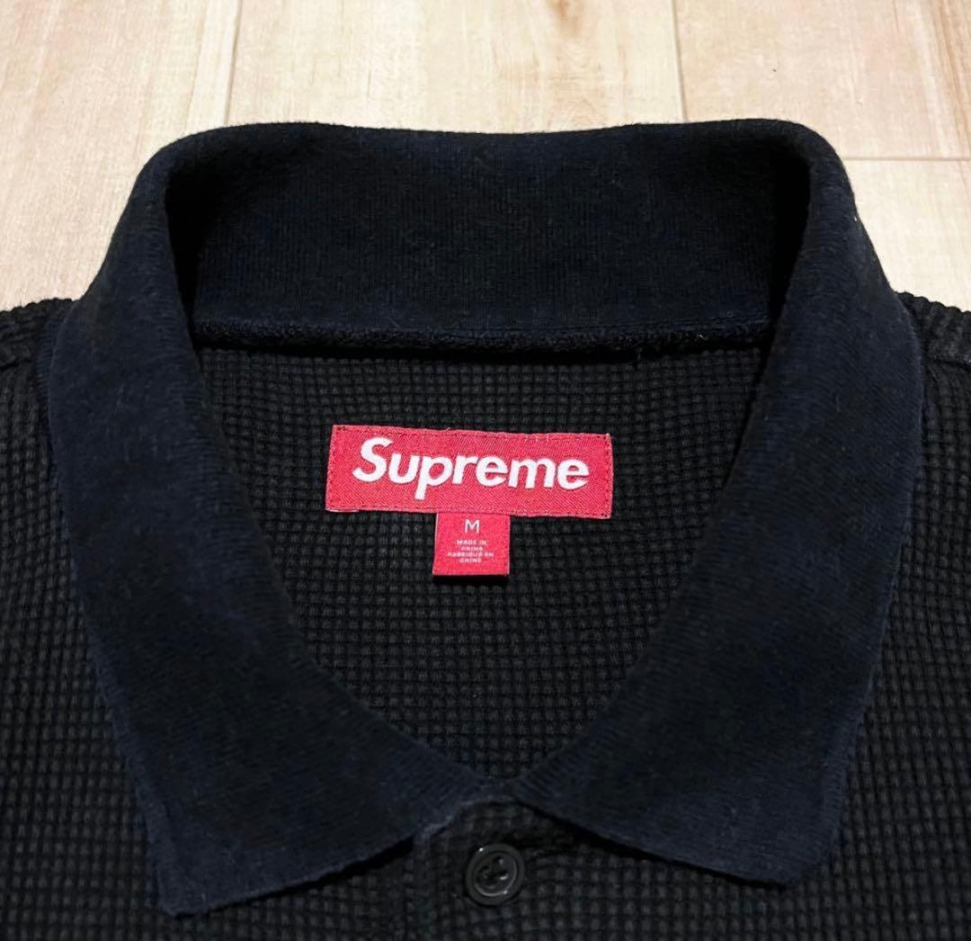 激レア！2023AW SUPREME “THERMAL L/S POLO” — image 5