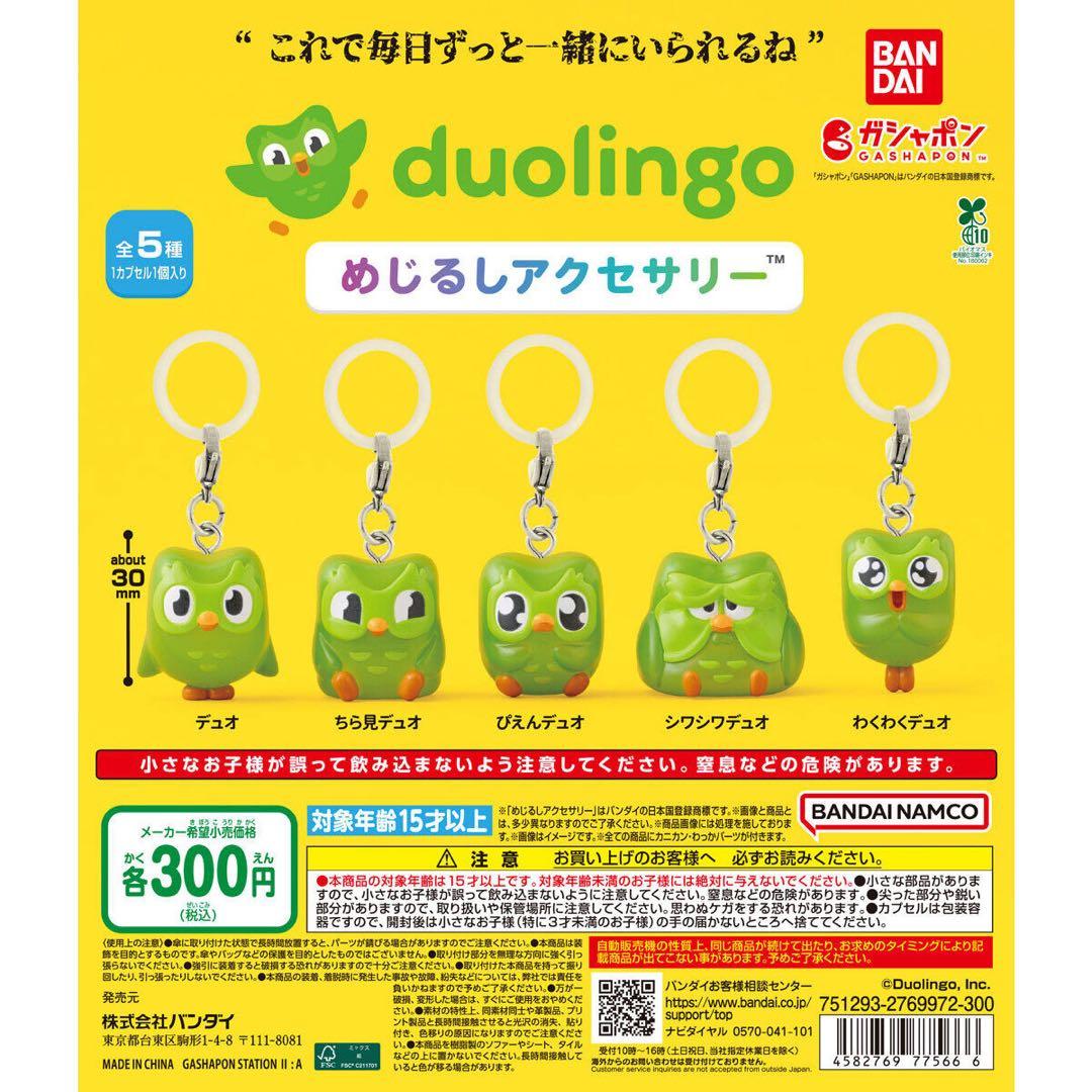 新品【✨duolingo✨】めじるしアクセサリー コンプリート✨（全5種）セット — image 3
