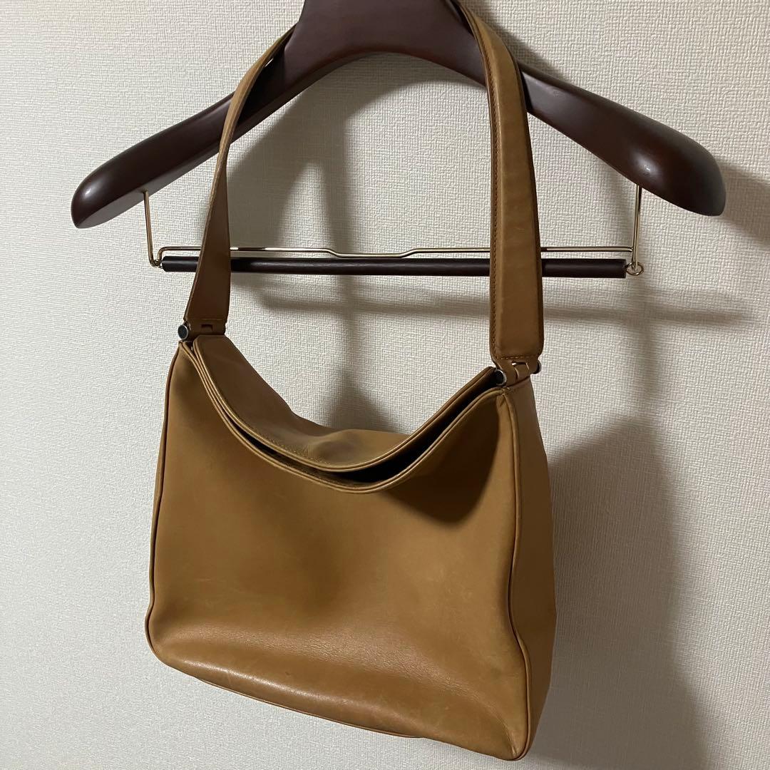 希少　COACH レザー ショルダーバッグ ブラウン — image 2