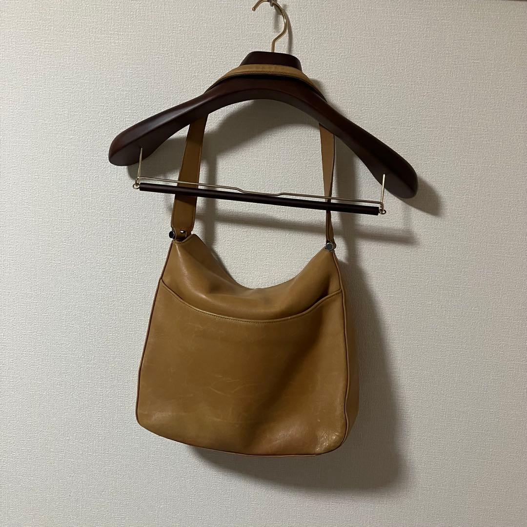 希少　COACH レザー ショルダーバッグ ブラウン — image 5