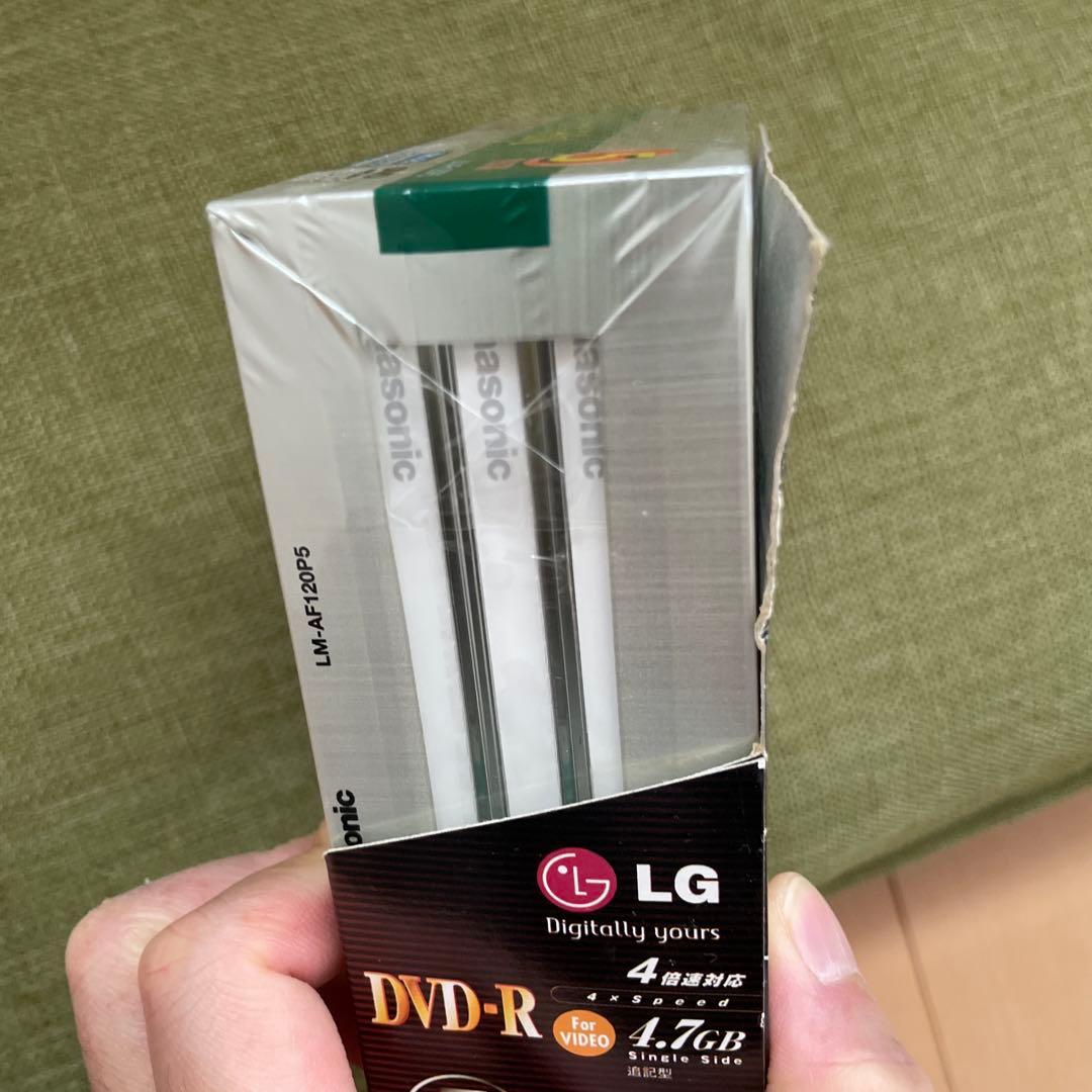 未開封Panasonic DVD5枚パック+ SAILOR CD-R 1枚セット — image 3