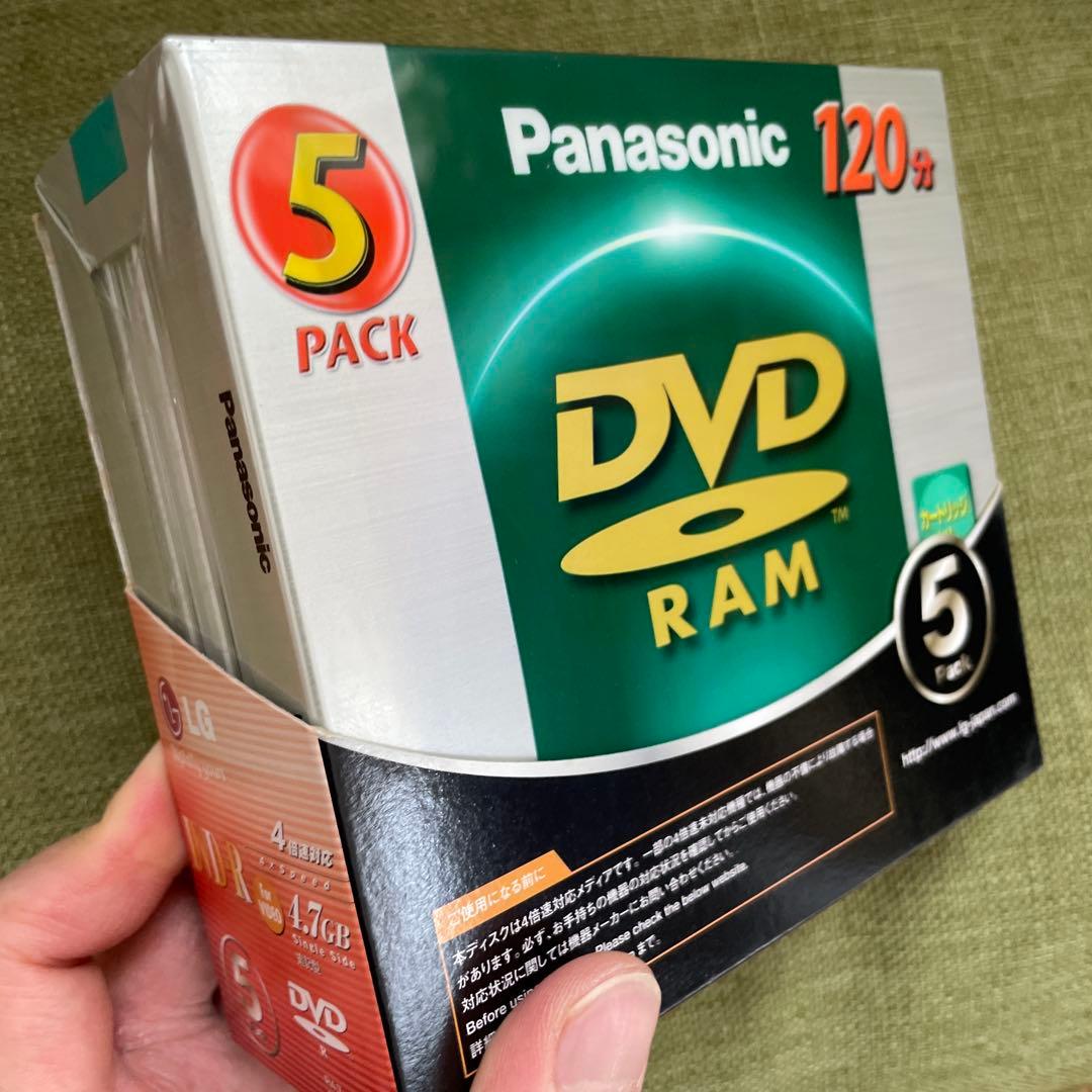 未開封Panasonic DVD5枚パック+ SAILOR CD-R 1枚セット — image 4