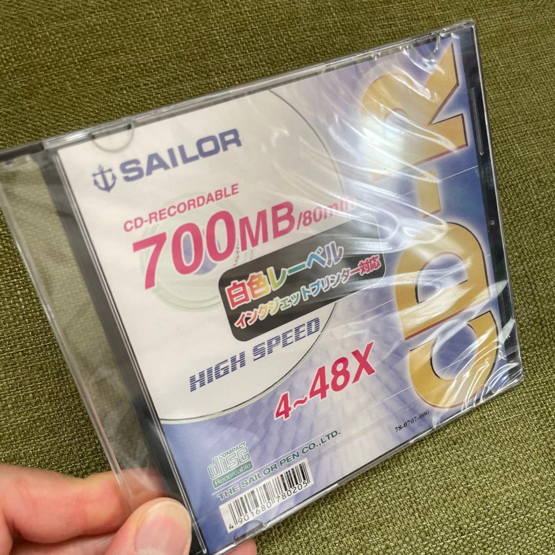未開封Panasonic DVD5枚パック+ SAILOR CD-R 1枚セット — image 5