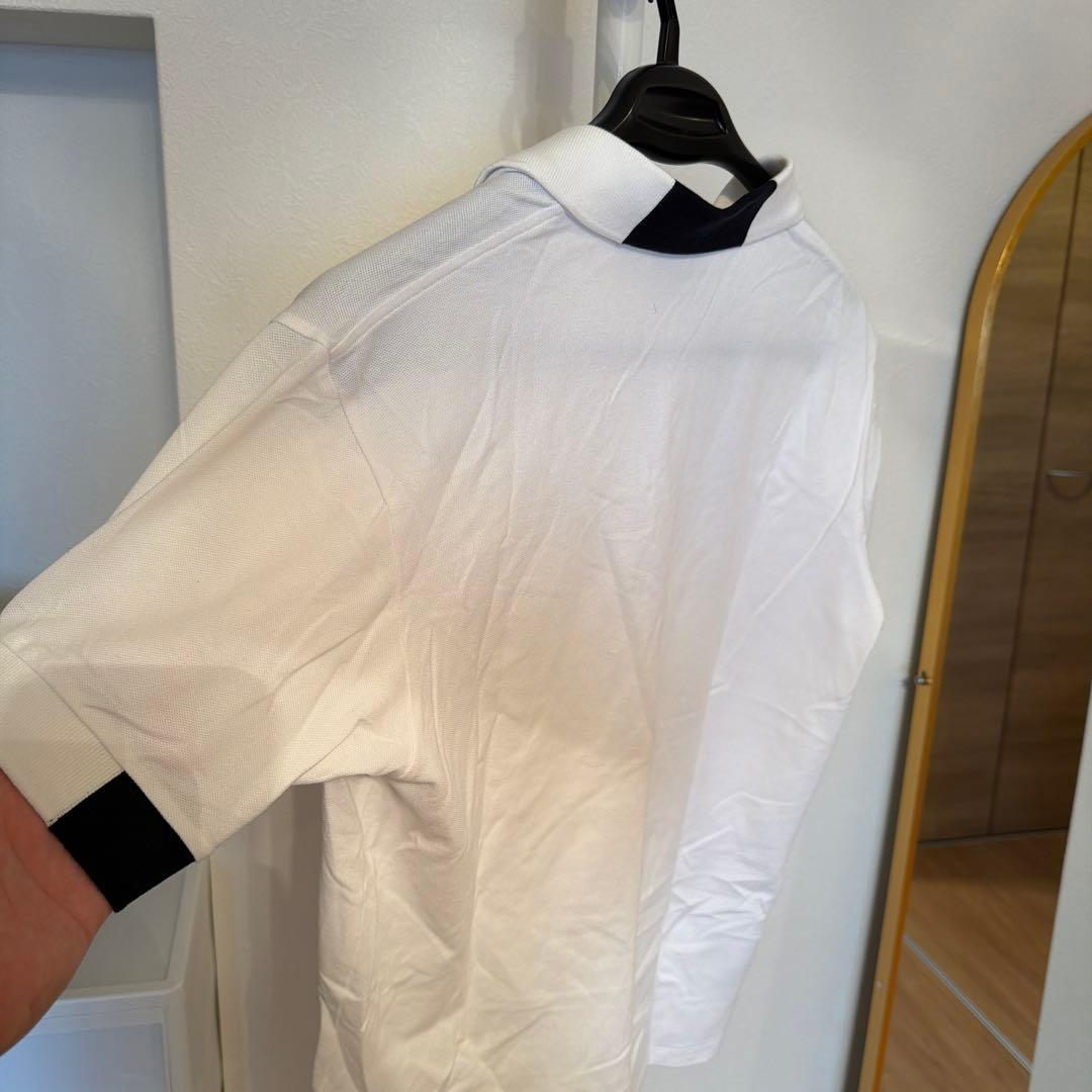 LACOSTE ポロシャツ N43° ホワイト ブラック — image 5