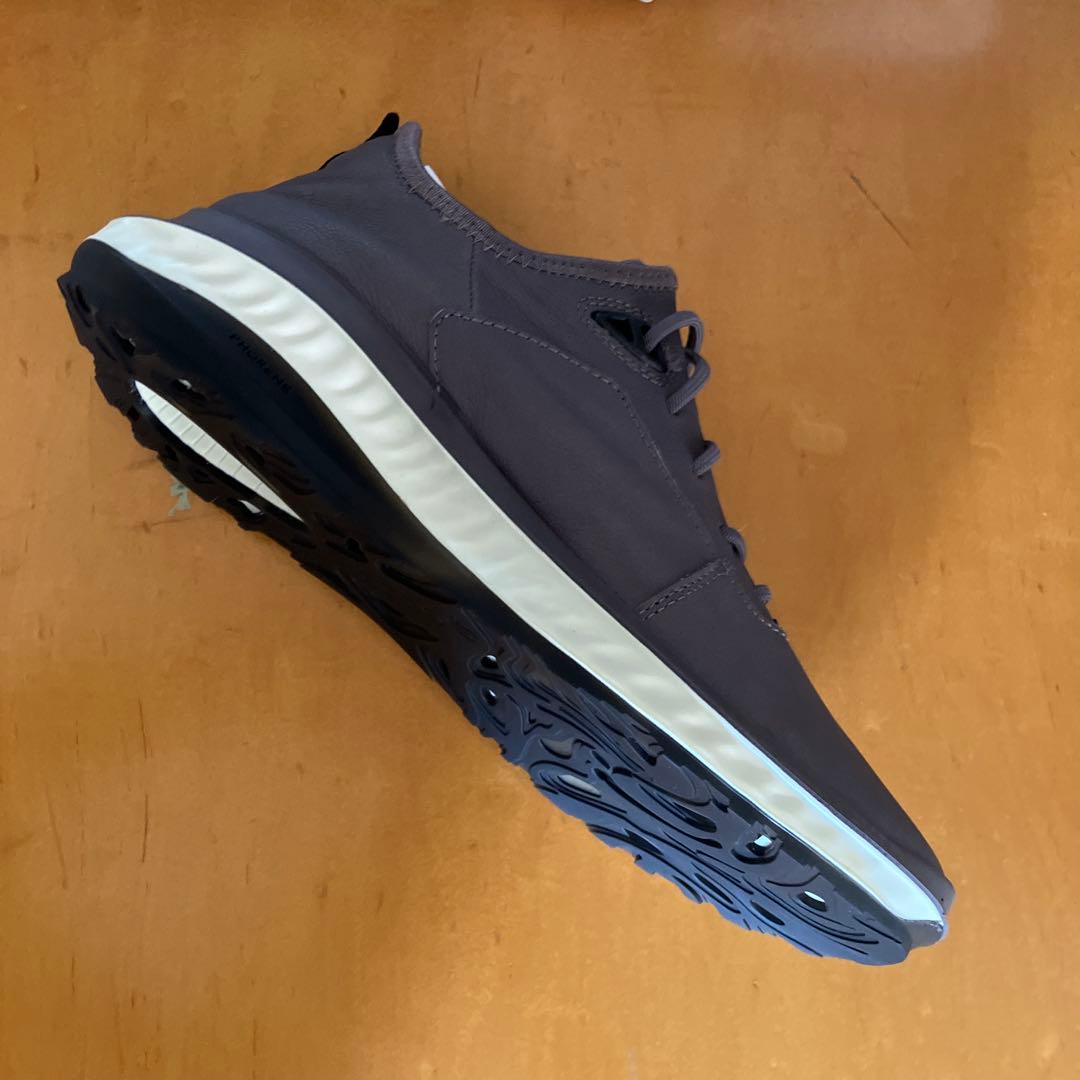 ecco メンズスニーカー　未使用 サイズ　EU40 JP25cm レザー — image 3