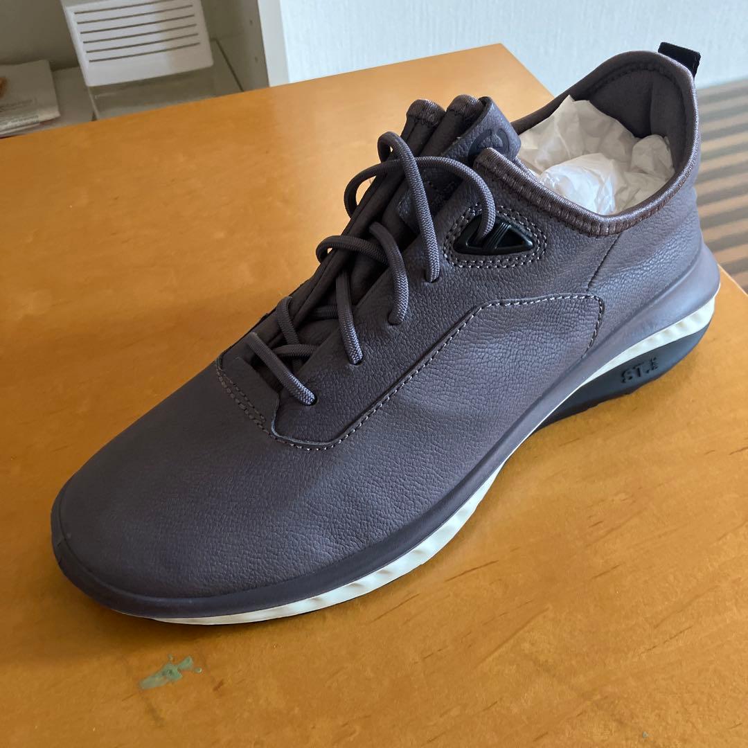ecco メンズスニーカー　未使用 サイズ　EU40 JP25cm レザー — image 5
