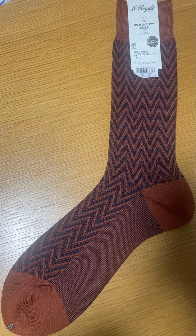 イルレガロILRegalo ソックス 25-27cm 日本製靴下 — image 3