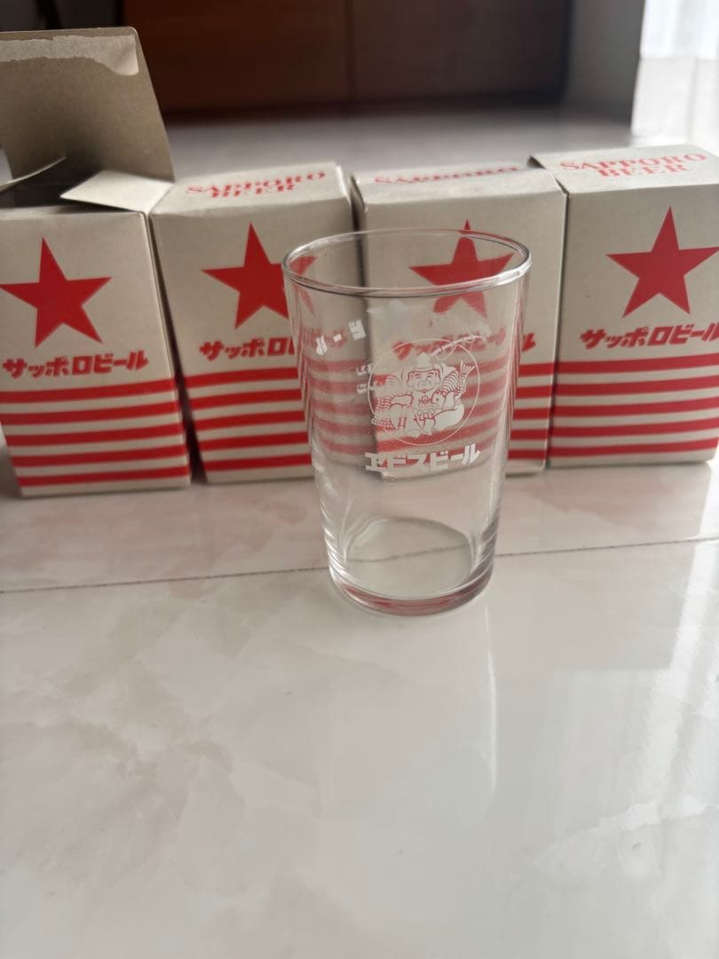 【新品未使用】サッポロビール グラス 180ml 4個セット — image 4
