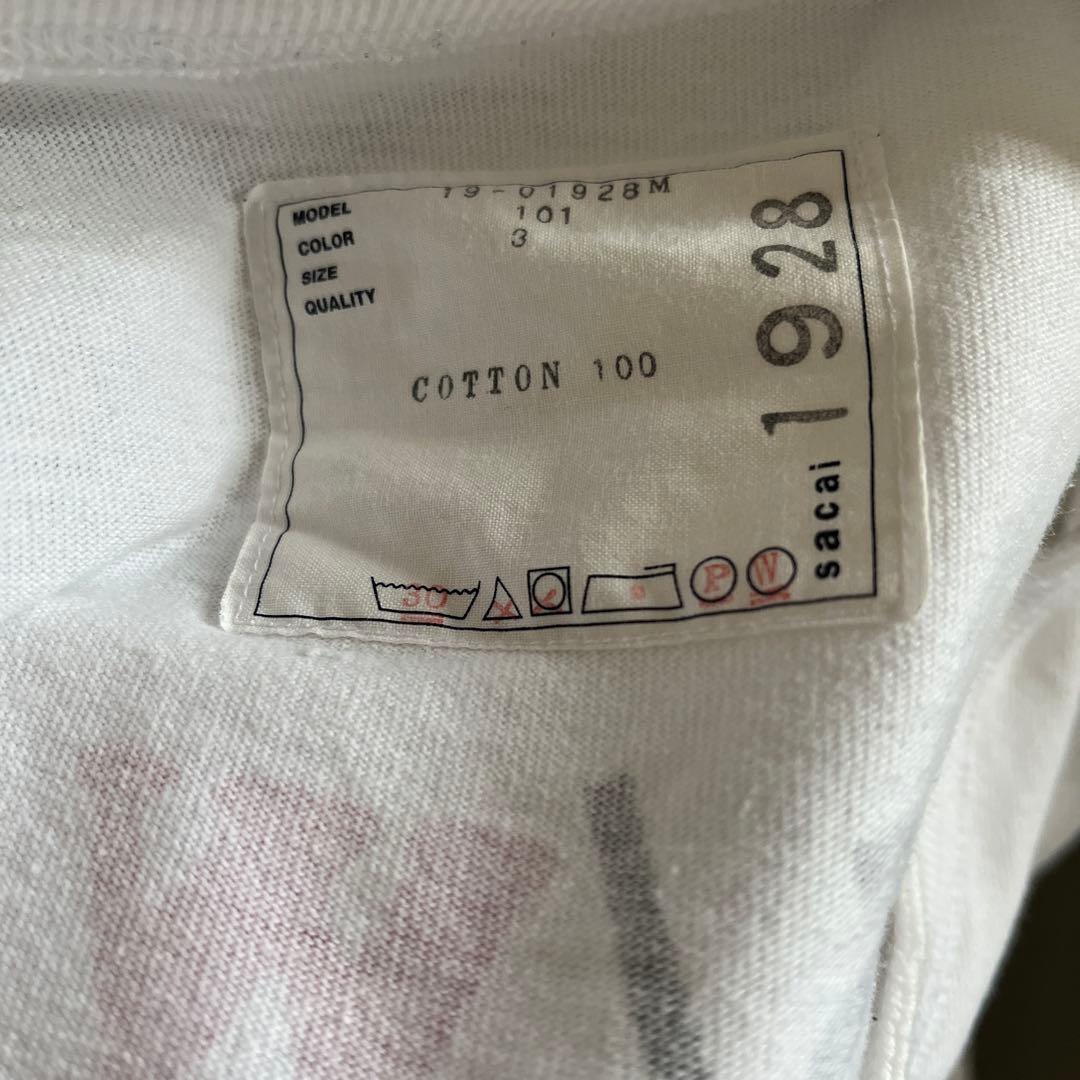 sacai 19ss Spring/Winter Tシャツ　今だけ — image 3