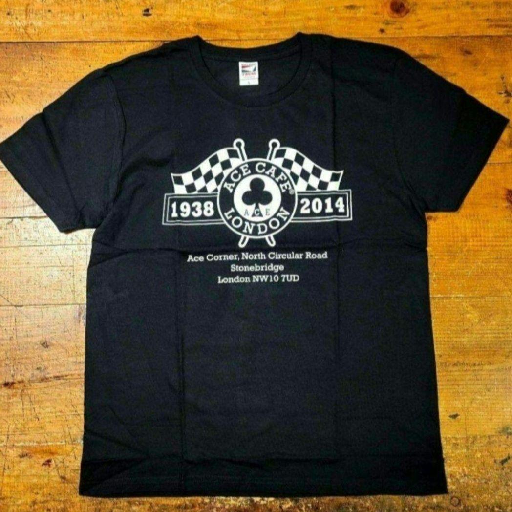 L 【新品】ACE CAFE LONDON エースカフェ ロンドン Tシャツ 黒 — image 2