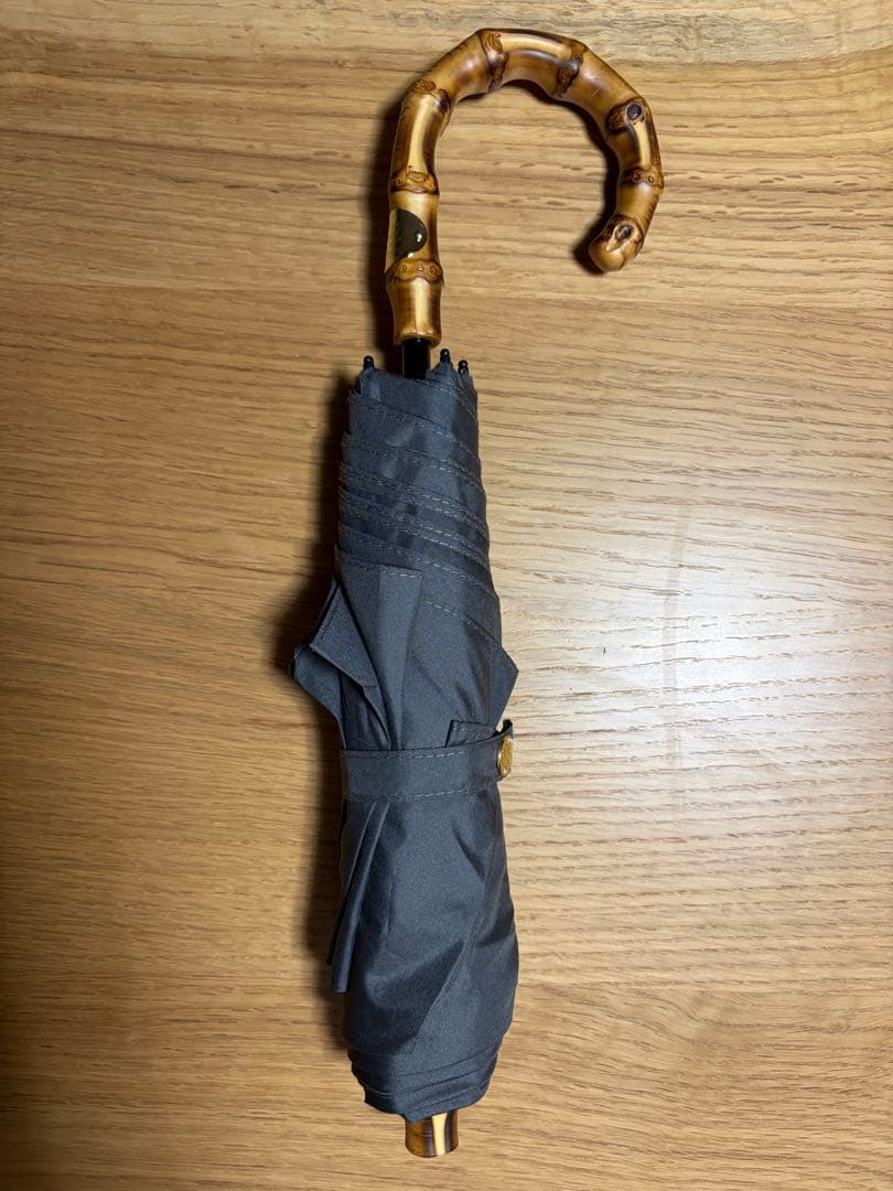 【新品未使用】トラディショナルウェザーウェア　折りたたみ傘　ダークグレー — image 2
