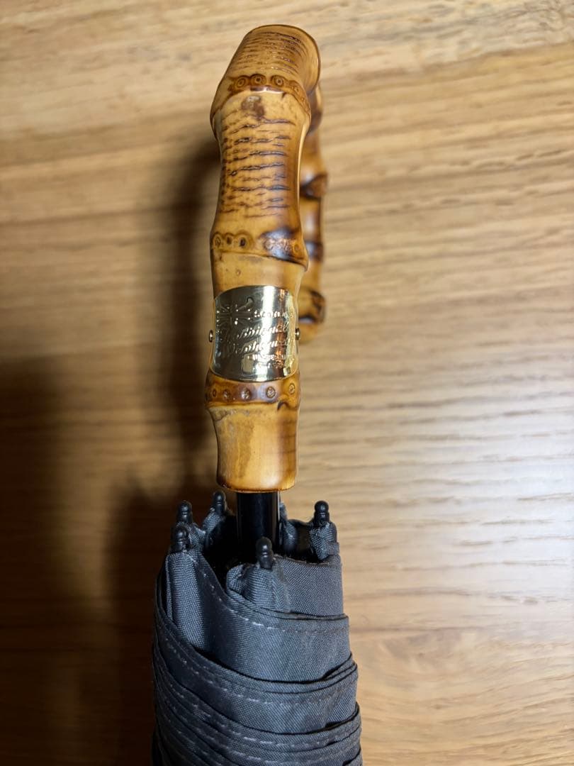 【新品未使用】トラディショナルウェザーウェア　折りたたみ傘　ダークグレー — image 3