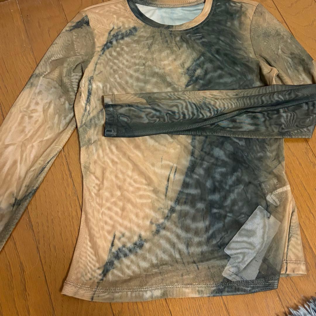 DAZY タイダイシアーメッシュトップス 長袖 — image 3
