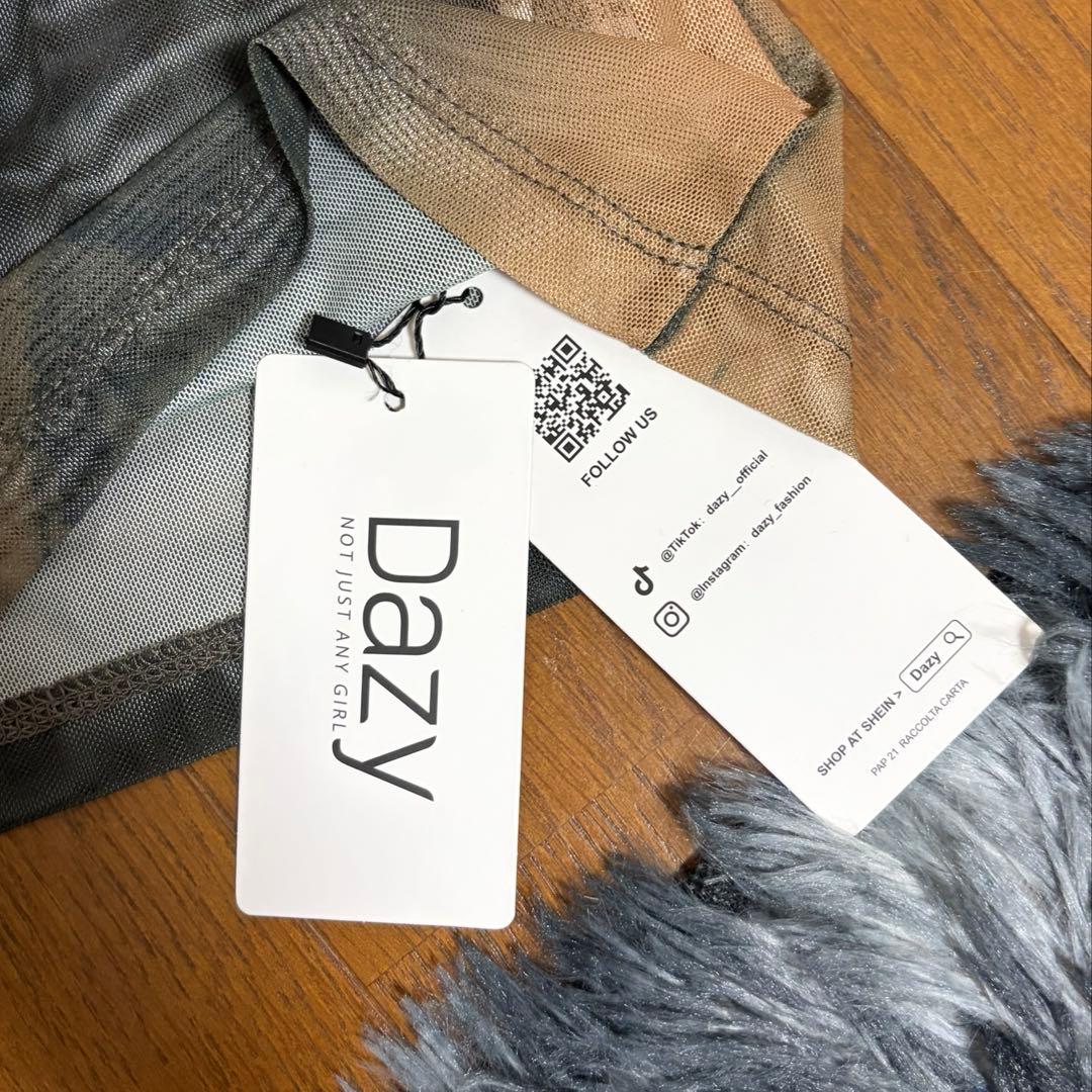 DAZY タイダイシアーメッシュトップス 長袖 — image 4