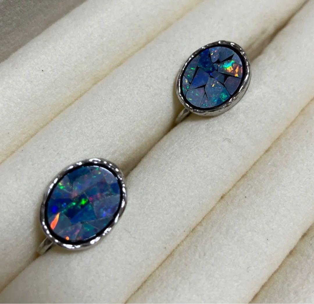 nananbijouxxx Mosaic opal earring (Set) — image 5