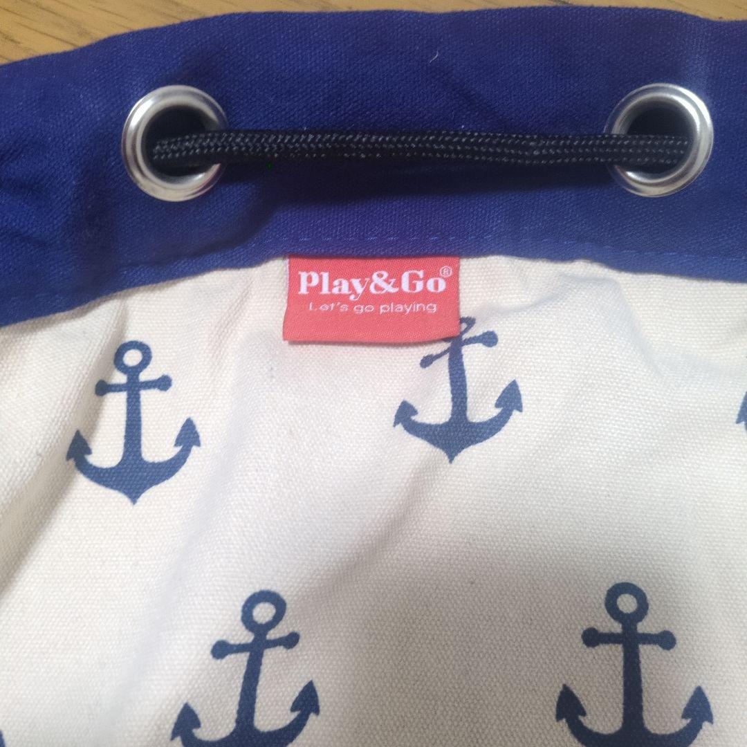 【※つん様専用】Play&Go プレイマット兼おもちゃ収納袋 アンカー柄 — image 2