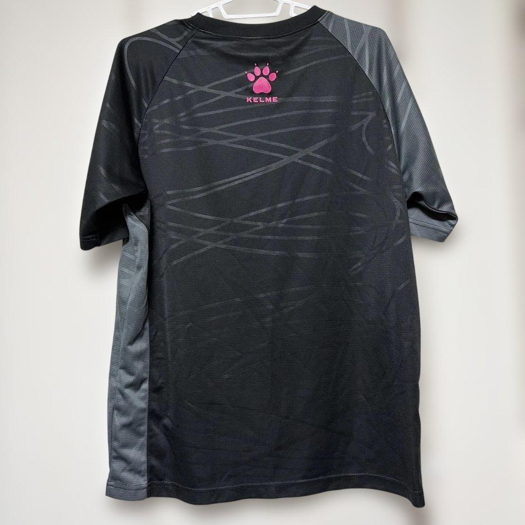 KELME プラクティスシャツ ブラック ピンク — image 3