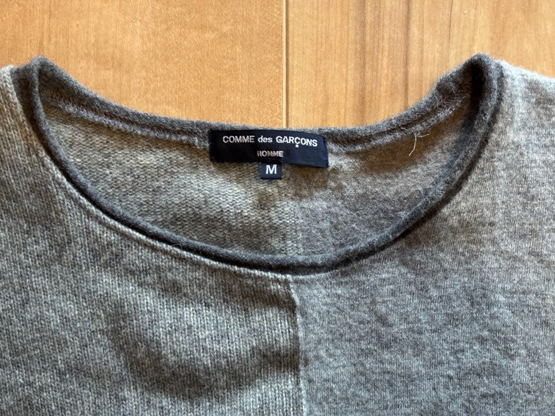 【古着】COMME des GARCONS HOMME / セーター (グレー) — image 2