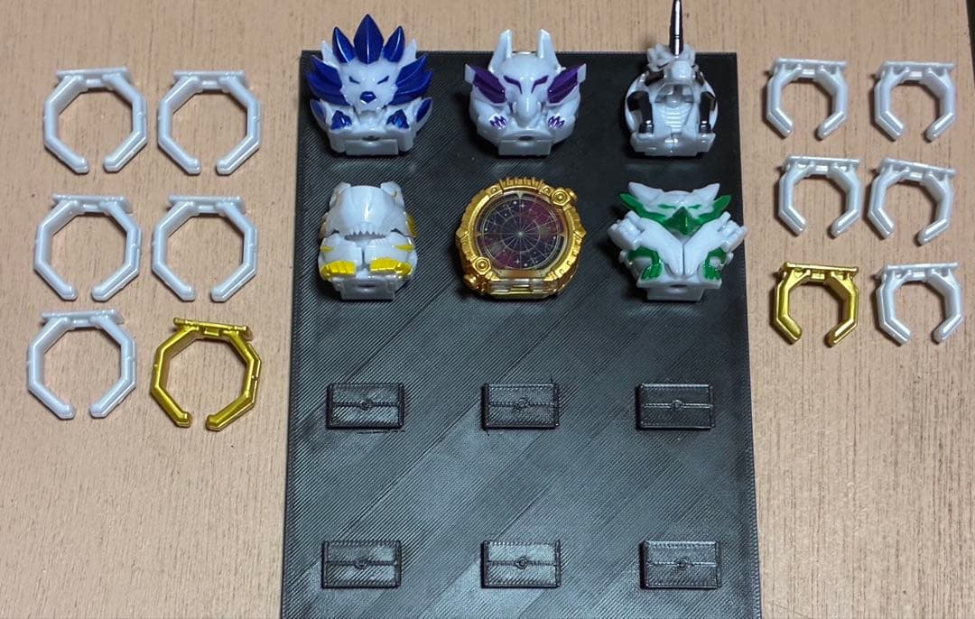 テガジューン　リング　＋ブランクリング　セット　ウルフ　ゴジュウジャー — image 2