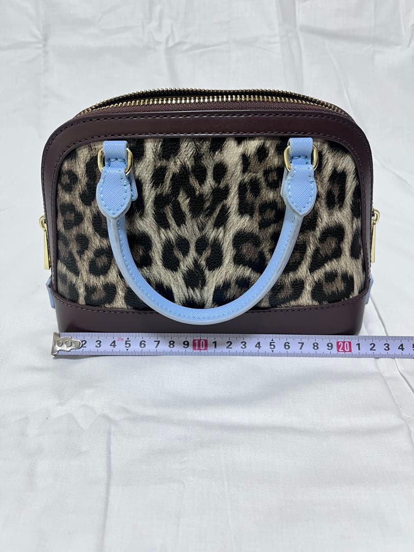 FURFUR レオパード柄 ハンドバッグ　ミニボストン — image 5