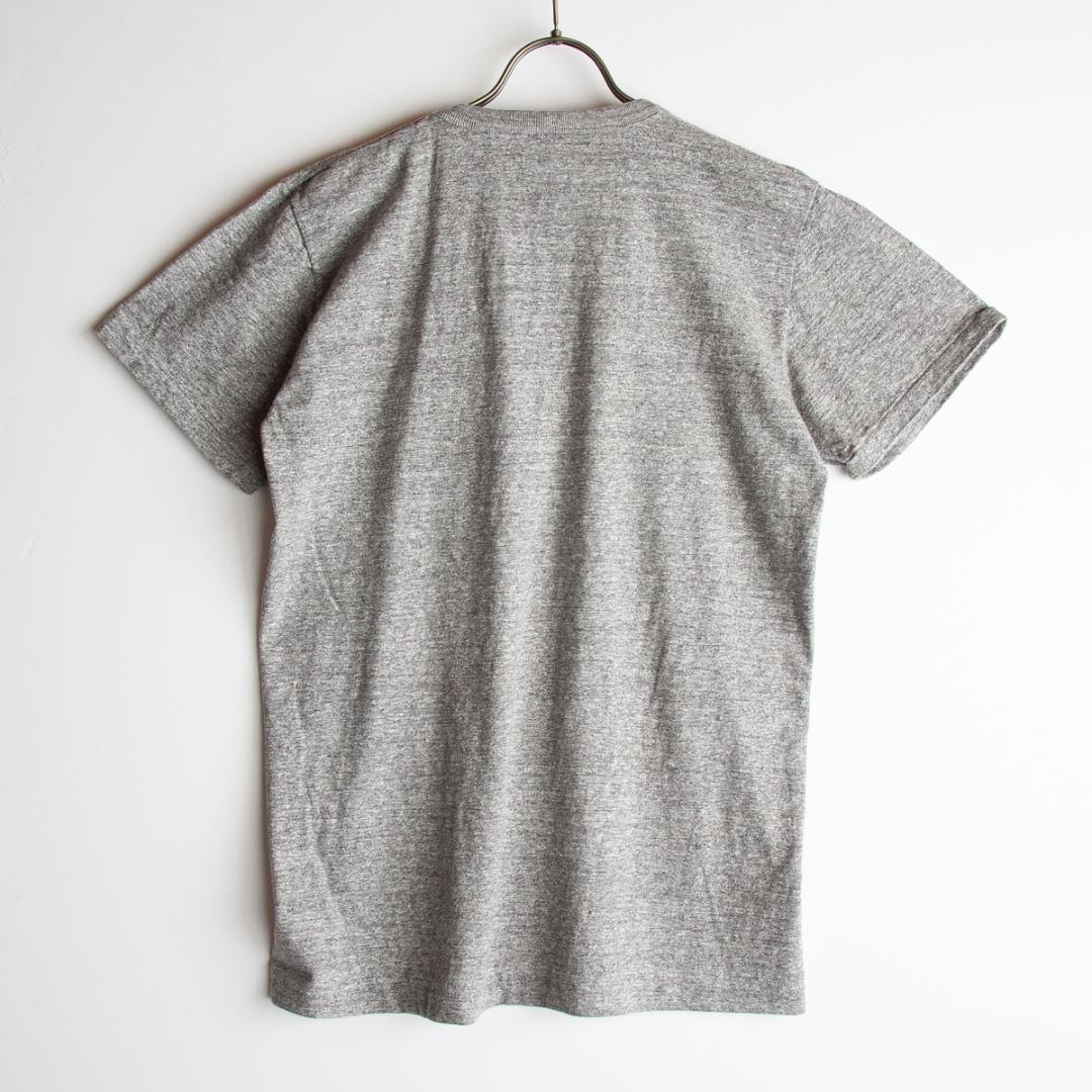 【希少】Uネック Tシャツ L グレー 無地 日本製 — image 2