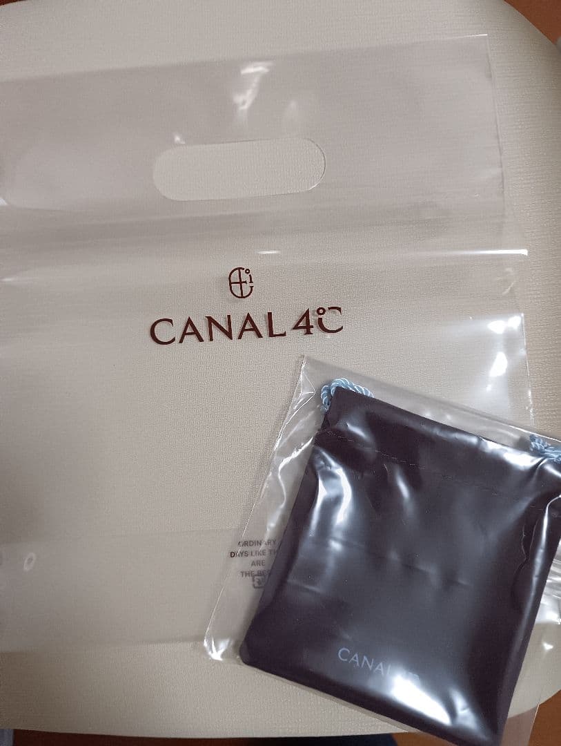 CANAL　4℃　カナル4℃　ショッパー　巾着　新品未使用　セット — image 2