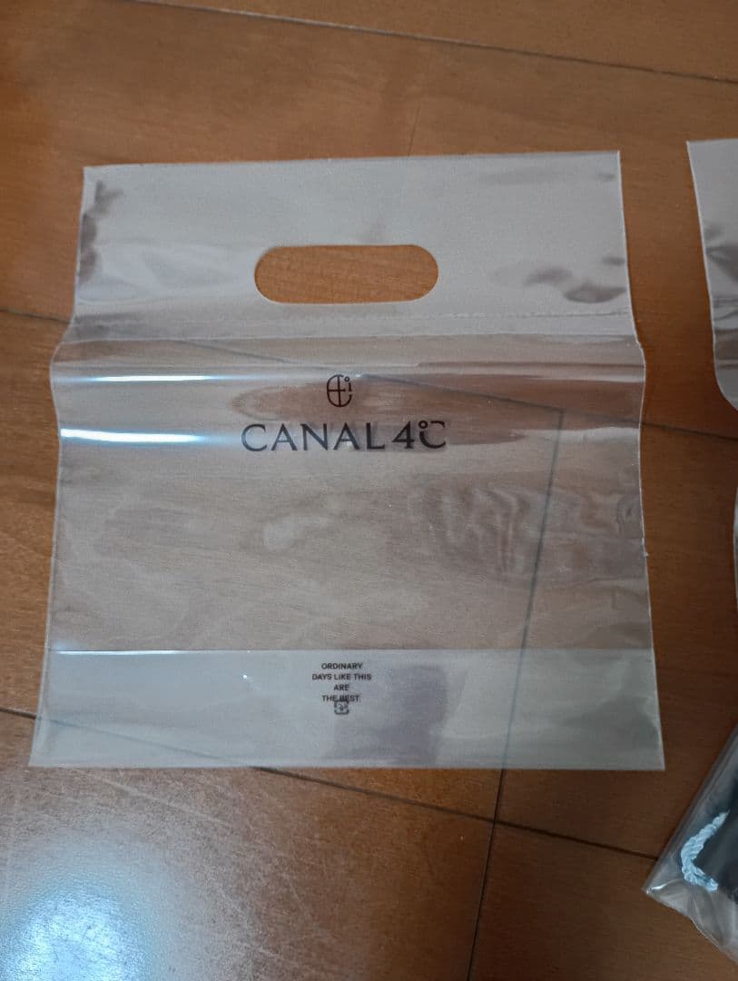 CANAL　4℃　カナル4℃　ショッパー　巾着　新品未使用　セット — image 3
