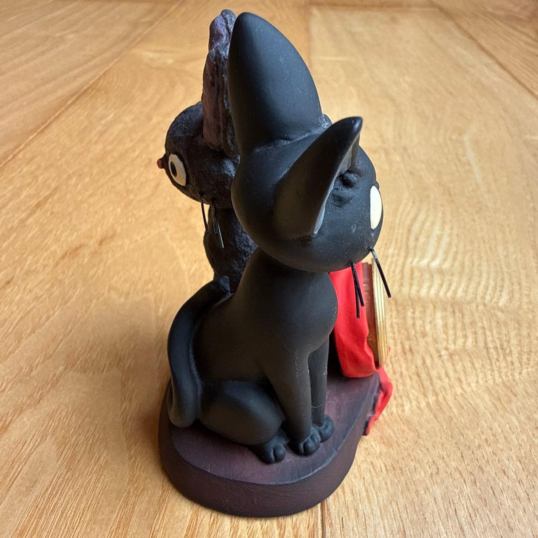 魔女の宅急便　ジジとぬいぐるみジジ　ミニ置時計　ベネリック — image 4