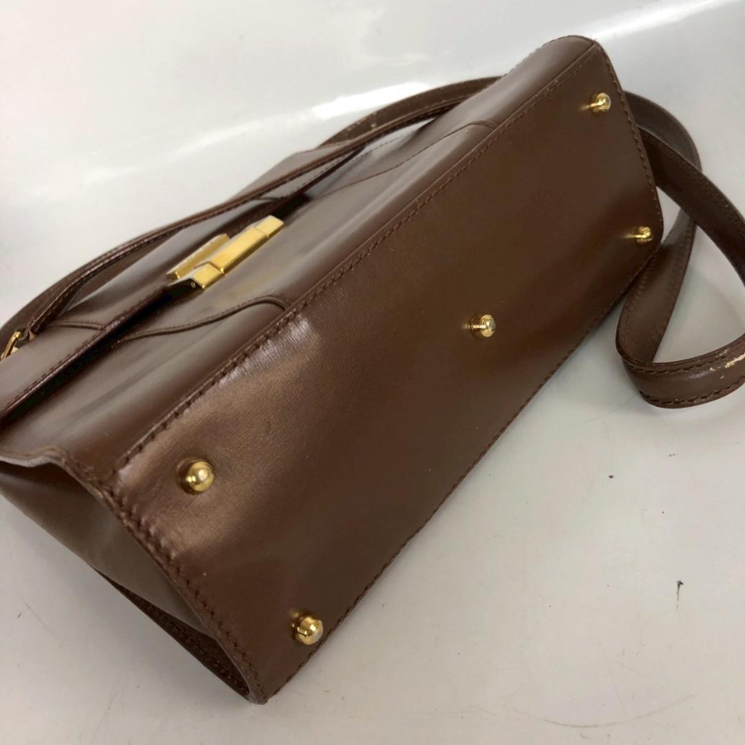 GUCCI グッチ 2way ハンドバッグ ブラウン ブランド — image 4