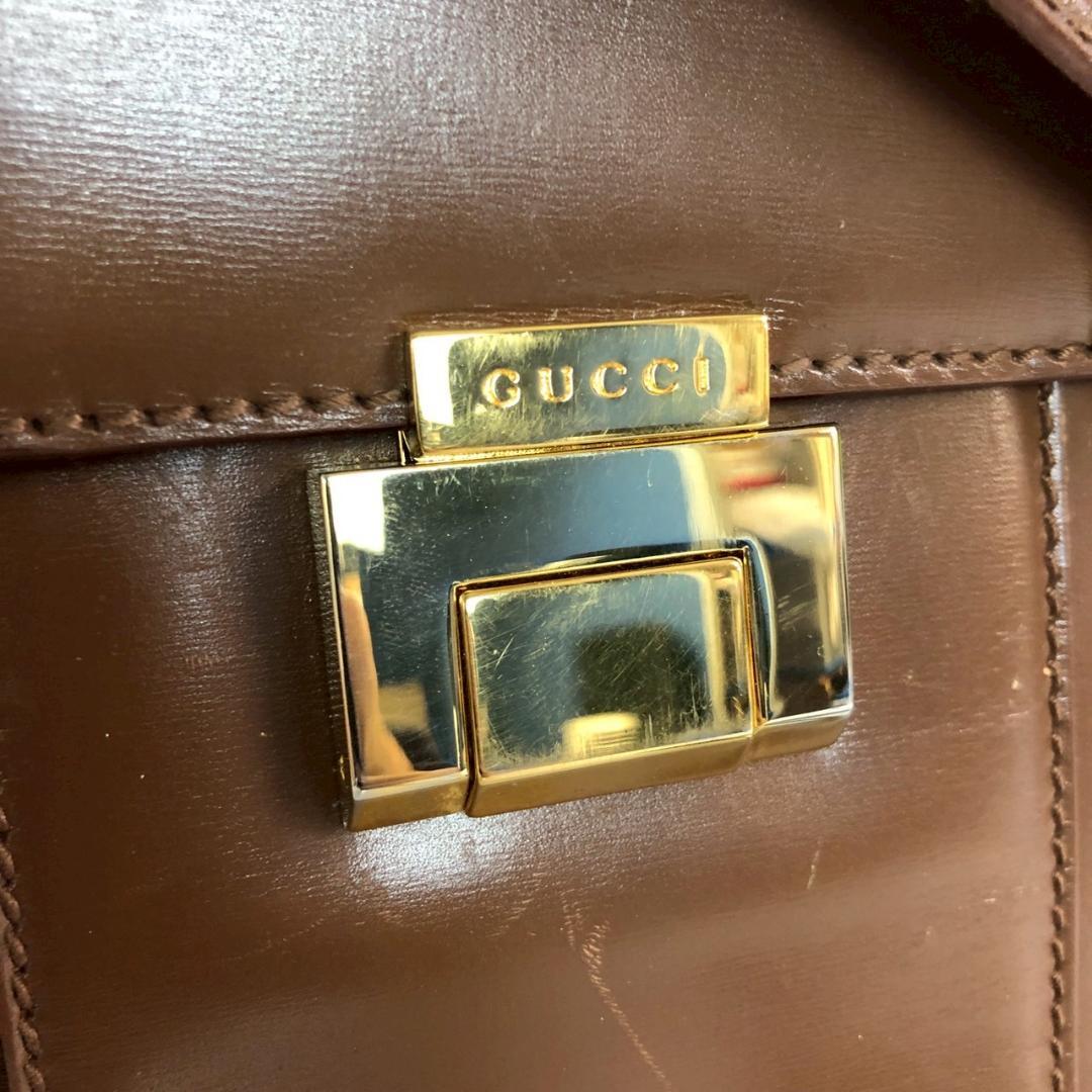 GUCCI グッチ 2way ハンドバッグ ブラウン ブランド — image 5