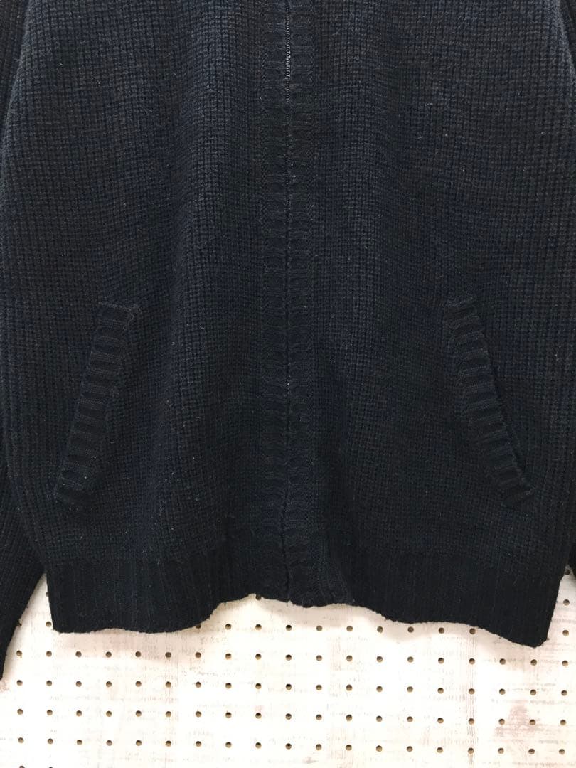 00’s ノームコア 古着 ジップアップ ハイネック ニット ジャケット — image 4
