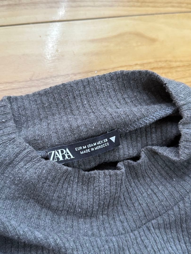 ZARA ザラ✨切替ニットワンピース❤️サイズM — image 5