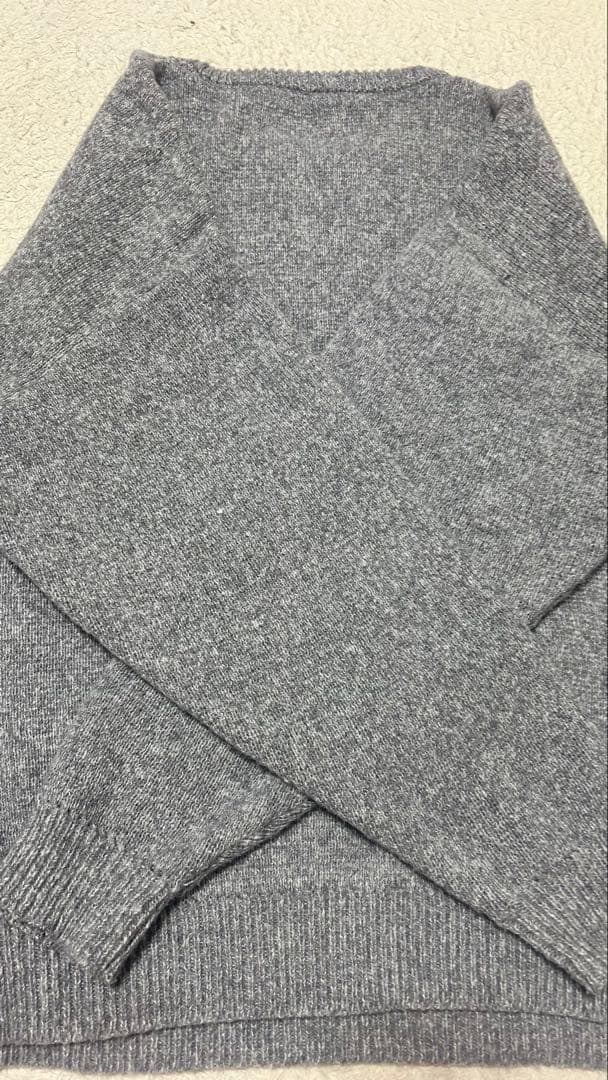 ASTRONOMY グレー クルーネックニット — image 4