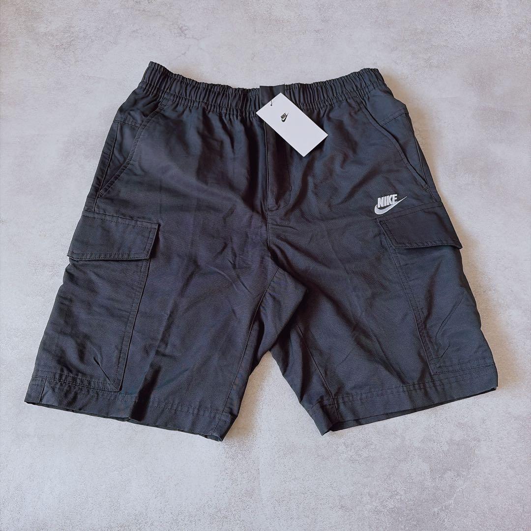新品 NIKE ナイキ ショートパンツ カーゴパンツ サイズM ブラック メンズ — image 3