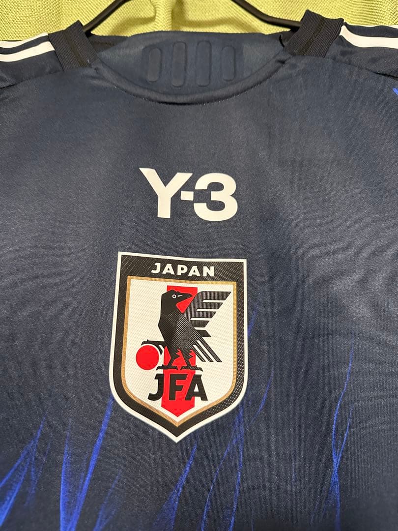 【新品タグ付】サッカー 日本代表 ユニフォーム Y-3 オーセンティック　長袖 — image 3