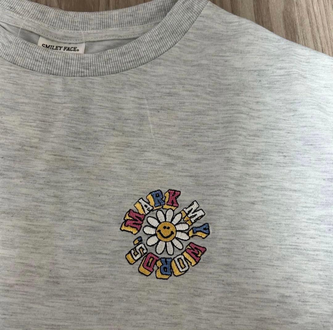 スマイリーフェイス Tシャツ、ハーフパンツ セット — image 2