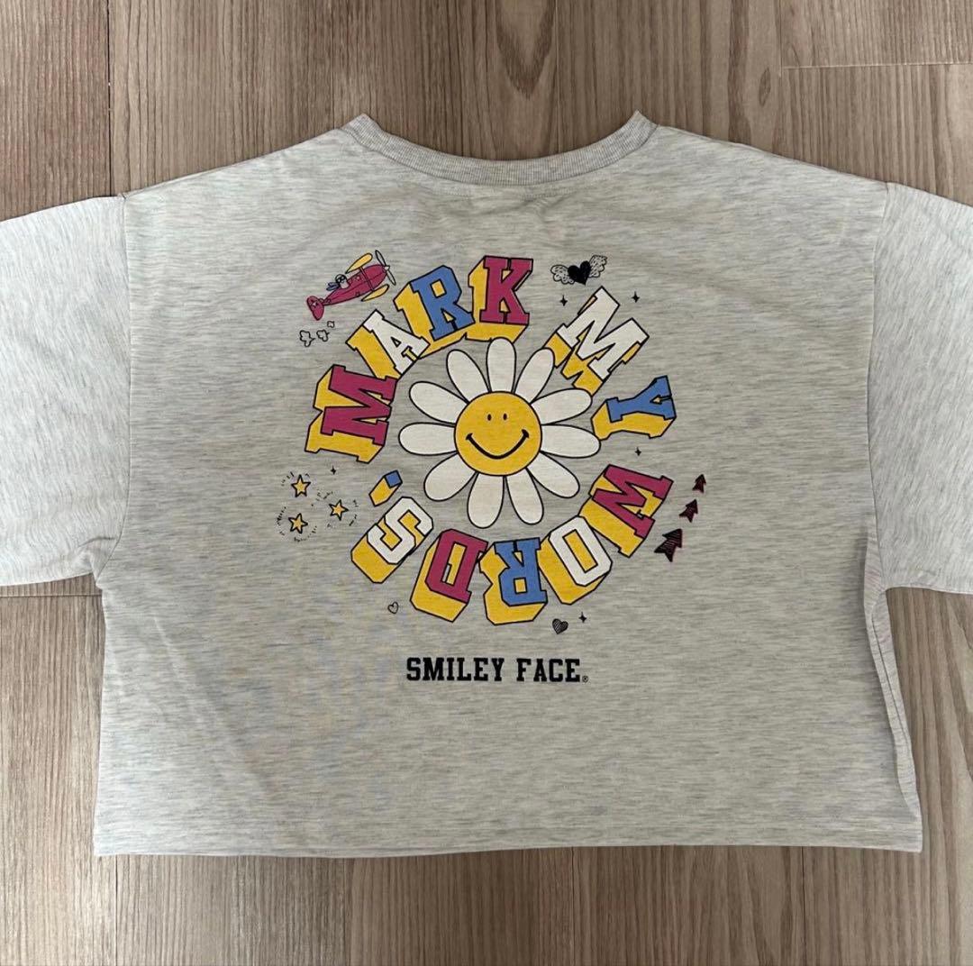 スマイリーフェイス Tシャツ、ハーフパンツ セット — image 3