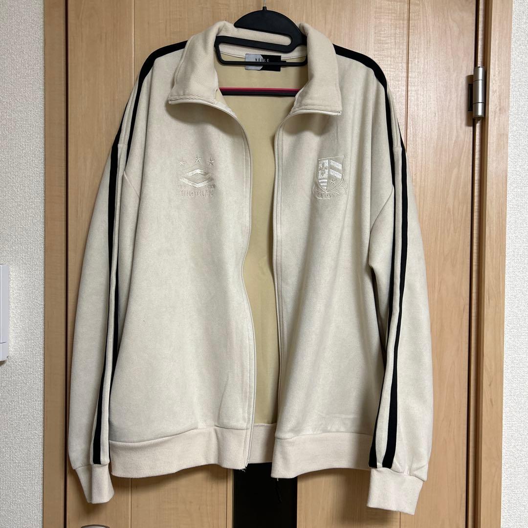 NOBLE PRODUCT トラックジャケット　ベージュ　 Mサイズ — image 3