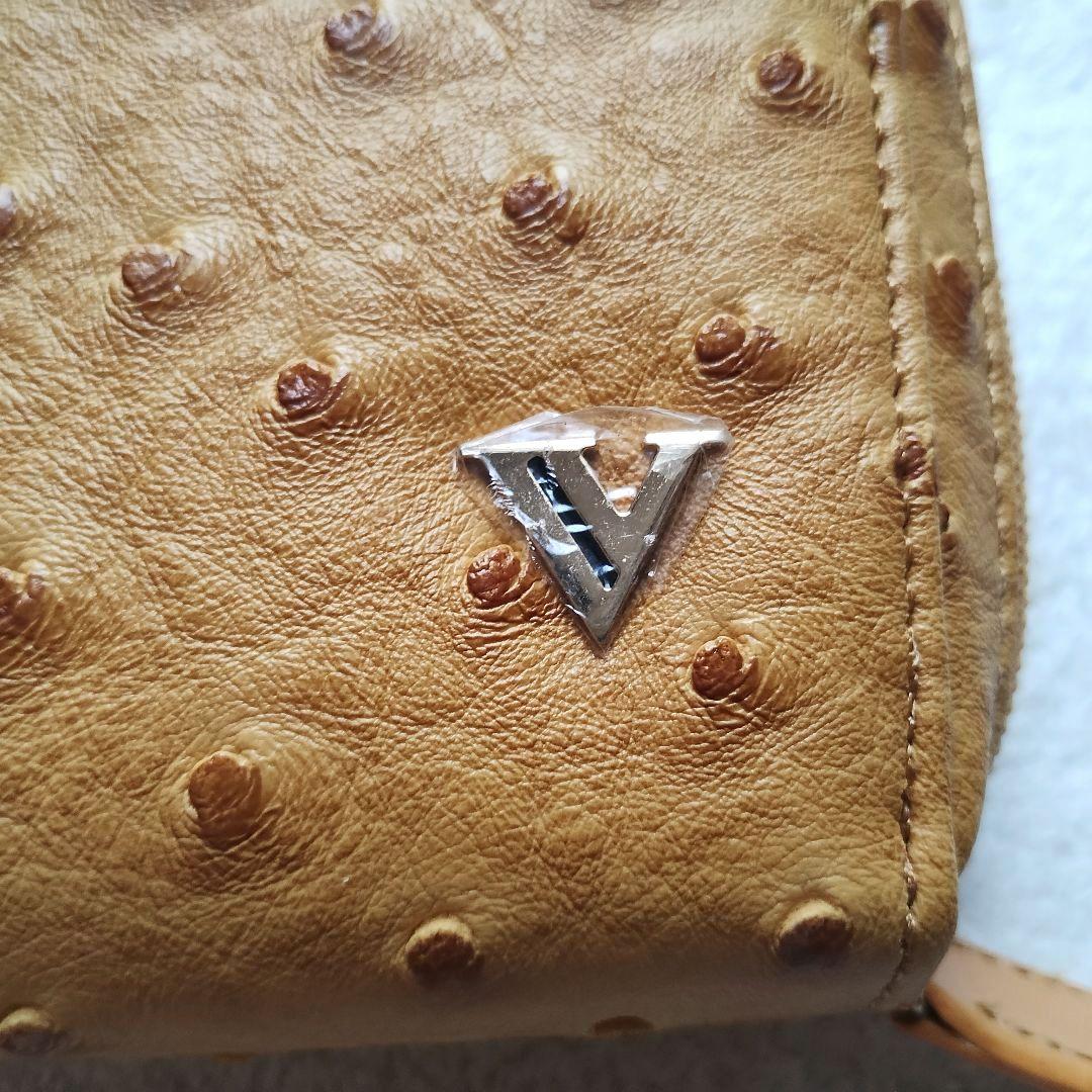 Izax Valentino アイザックバレンチノ オーストリッチ 長財布 — image 3