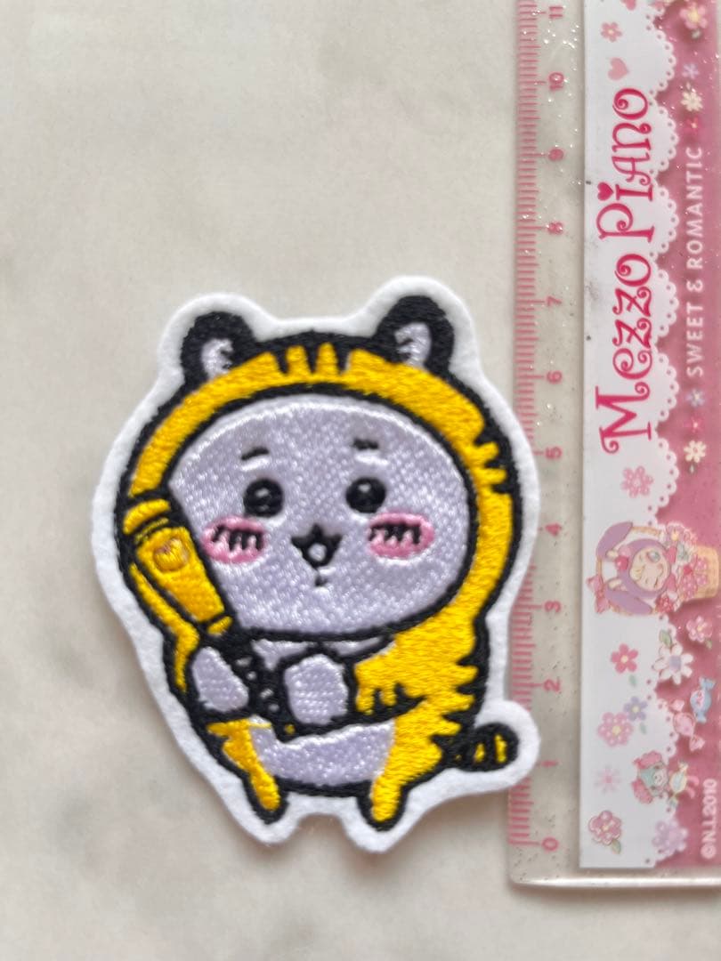 ちいかわ　トラ　ワッペン　タイガース　コラボ　キャップ　Tシャツ　目印　#人気 — image 2