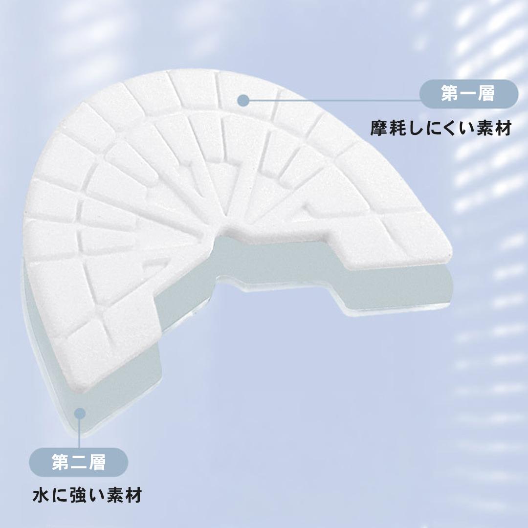 2組4枚セット 匿名配送 スニーカー ヒールプロテクター ソールガード 黒 q — image 4