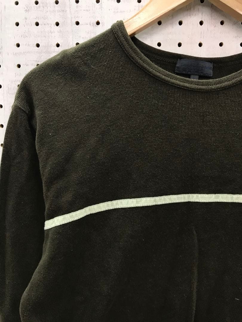 TAKA:Q ネオグランジ ロックモード古着 十字テープ ワッフル ロンT — image 4