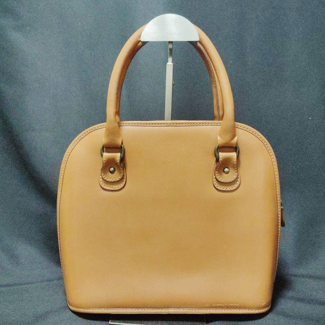 MAARI ASKEW　レザーハンドバッグ　レディース　キャメル — image 3