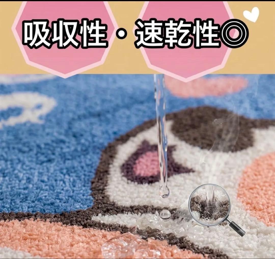 肉球デザイン バスマット 玄関マット 吸水 速乾 — image 4